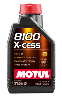 Motul Synthetic Engine Oil 8100 5W30 X-CESS 1L - view 1