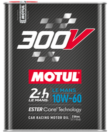 Motul 2L Synthetic-ester Racing Oil 300V Le Mans 10W60 10x2L - view 1