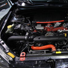 Mishimoto 08+ Subaru WRX/STi Performance Cold Air Intake Kit - Wrinkle Black - view 2