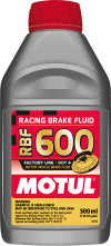 Motul RBF 600 Racing Brake Fluid DOT 4 — Case of 12 × 500ml