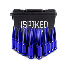 Mishimoto Mishimoto Steel Spiked Lug Nuts M14 x 1.5 24pc Set Blue - view 4