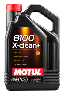 Motul 5L Synthetic Engine Oil 8100 5W30 X-CLEAN Plus - view 3
