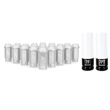 Mishimoto Aluminum Locking Lug Nuts M12x1.5 20pc Set Silver - view 1