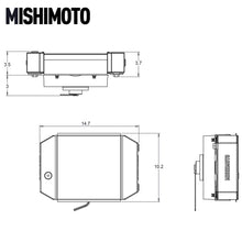 Mishimoto Universal Drag Race Performance Aluminum Radiator - Black - view 7