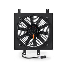 Mishimoto 92-00 Honda Civic Aluminum Fan Shroud Black - view 1