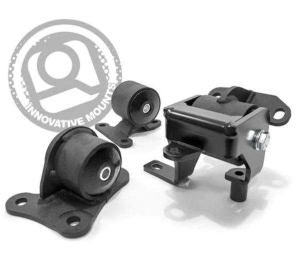 Innovative Mounts 97-01 Honda Prelude H / F-Series Black Steel Mounts 75A