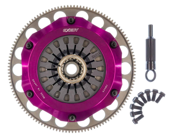 Exedy Hyper Twin Cerametallic Clutch & Flywheel Kit - 89-93 Nissan Skyline GT-R RB26DETT (Push Type)
