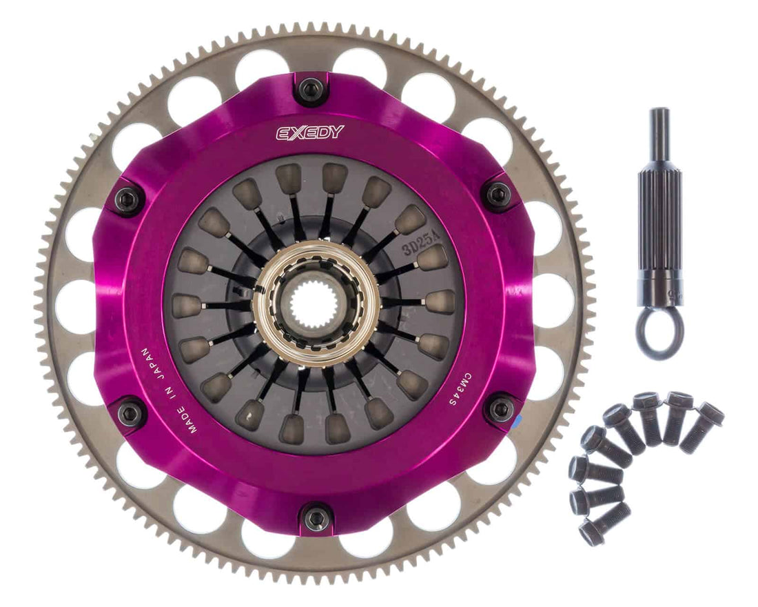 Exedy Hyper Twin Cerametallic Clutch & Flywheel Kit - 93-94 Nissan Skyline GT-R RB26DETT (Pull Type)