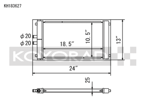 Koyo Dual Pass Universal Heat Exchanger