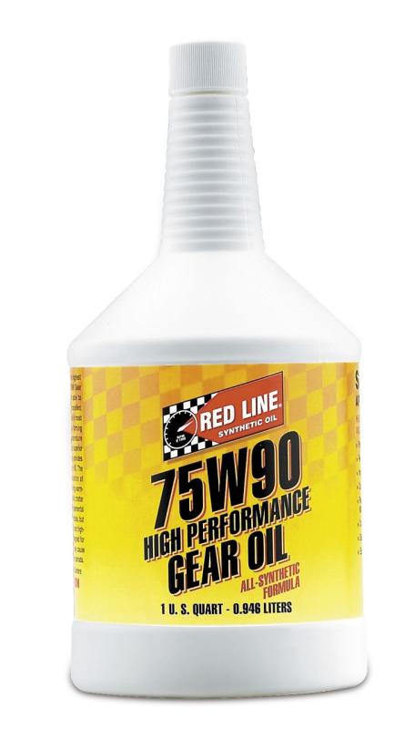 Red Line 75W90 GL-5 Gear Oil — Case of 12 Quarts