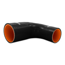 Mishimoto Silicone Reducer Coupler 90 Degree 3in to 3.5in - Black - view 3