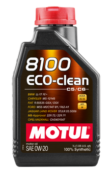 Motul 1L Synthetic Engine Oil 8100 Eco-Clean 0W20 - view 2