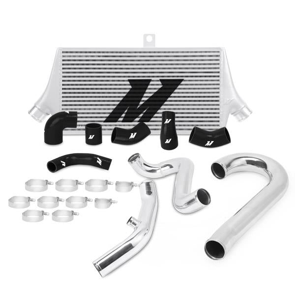Mishimoto Universal Gold Z Line Intercooler Overall Size: 28x8x3 Core Size: 21x6x2.5 Inlet / Outlet