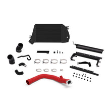 Mishimoto 2015 Subaru WRX Top-Mount Intercooler Kit - Powder Coated Black & Wrinkle Red Pipes - view 3