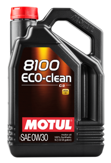 Motul 5L Synthetic Engine Oil 8100 0W30 4x5L ECO-CLEAN  ACEA C2 API SM ST.JLR 03.5007 - view 2