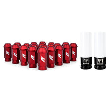 Mishimoto Aluminum Locking Lug Nuts M12x1.25 20pc Set Red - view 1