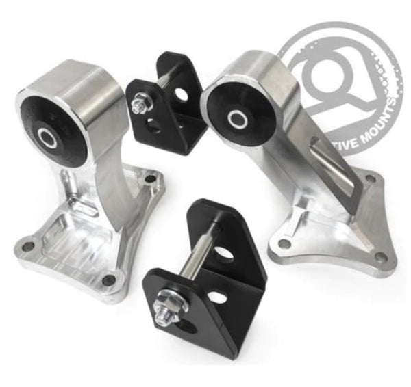 Innovative Mounts 00-09 Honda S2000 F-Series Silver Aluminum Mounts 75A (No Trans Mount)