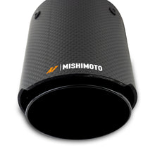 Mishimoto 2x Carbon Fiber Muffler Tip 2.5in Inlet 3.5in Outlet Black - view 4