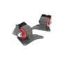 Innovative Mounts 99-00 Mazda MX-5 Miata NB 1.8L Black Steel Mounts 75A (No Trans Mount)
