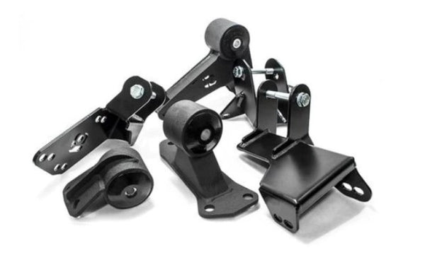 Innovative Mounts 96-00 Civic K-Series Black Steel Mounts 75A Bushings (EG/DC Subframe)