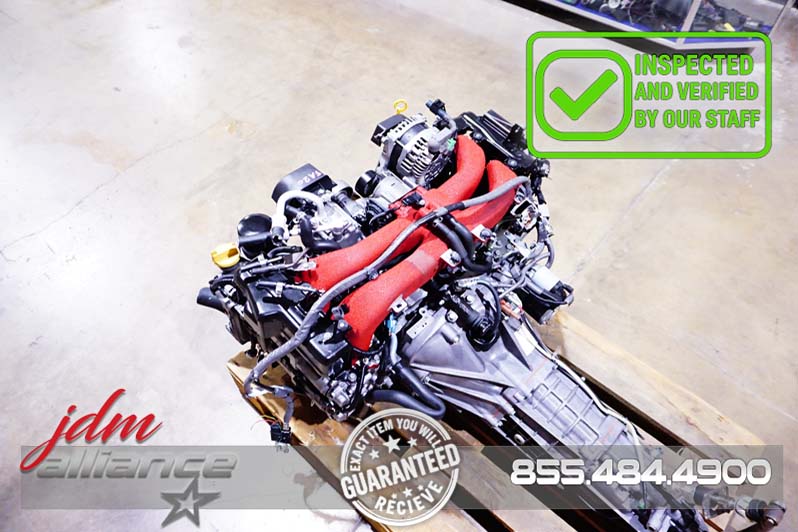 JDM 17-20 SUBARU BRZ FA20 RED TOP MOTOR 2.0L 6-SP MANUAL TRANS 42K FRS 86 SCION - JDM Alliance LLC