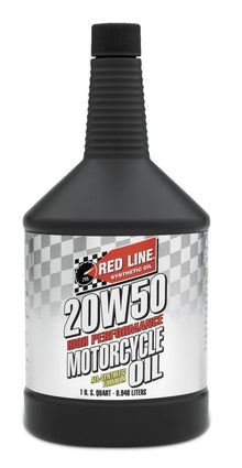 Red Line 20W50 Motorcycle Oil - Quart - view 2