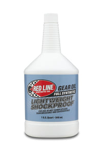 Red Line LightWeight ShockProof Gear Oil — Case of 12 Quarts - view 2