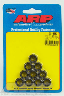 ARP M10x1.25 Sml Clr/Low Head 12PT Nut Kit 8740 Chrome Moly Black - 10 PK - view 2
