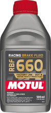 Motul RBF 660 Racing Brake Fluid DOT 4 — Case of 12 × 500ml