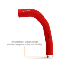 Mishimoto 2022+ Subaru WRX Charge Pipe - Wrinkle Red - view 4