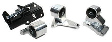 Innovative 92-95 Civic H-Series Silver Aluminum Mounts 75A Bushings - view 2