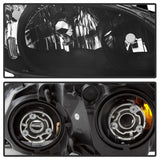 xTune 04-05 Honda Civic (Excl Hatchback/Si) OEM Style Headlights - Black (HD-JH-HC04-4D-AM-BK)