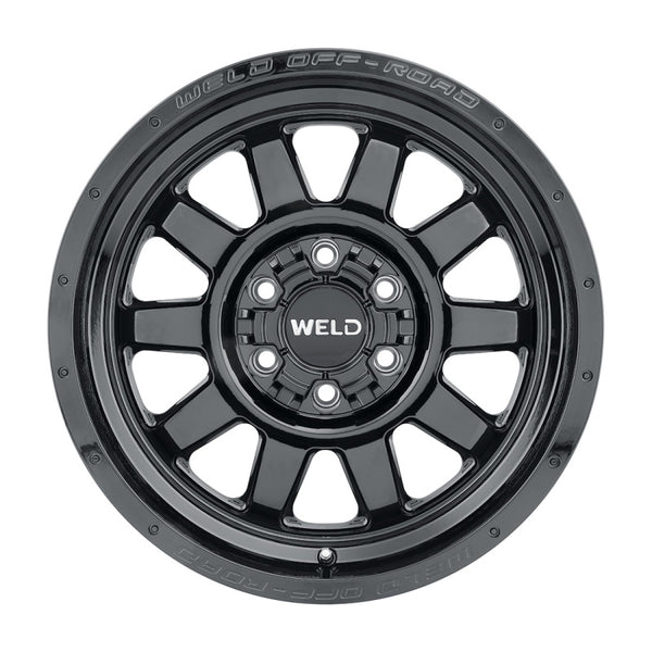 Weld Off-Road W168 18X9 Stealth 8X165.1 ET00 BS5.00 Gloss Black 125.1
