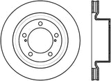 StopTech Sport Slot 08-12 Toyota Sequoia / 07-12 Tundra Slotted Right Front CRYO Rotor