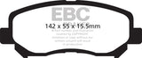 EBC 12+ Mazda CX-5 2 Greenstuff Front Brake Pads