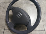 JDM HONDA OEM CIVIC Sir EG EG3 EG6 EG9 EG8 Leather Steering Wheel 92-95 - JDM Alliance LLC
