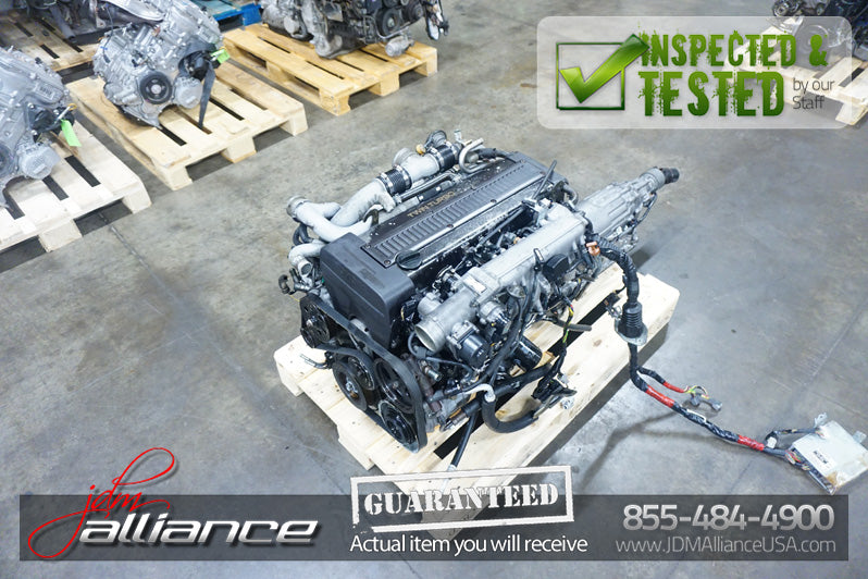 JDM Toyota 1JZ-GTE Twin Turbo 2.5L DOHC *Front Sump* Engine
