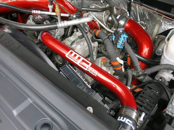 Wehrli 11-16 Chevrolet 6.6L LML Duramax Upper Coolant Pipe - Candy Teal