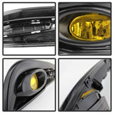 Spyder Honda Civic 2013-2014 4dr OEM Fog Light W/Switch Yellow FL-HC2013-4D-Y