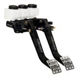 Wilwood Adjustable Dual Pedal - Brake / Clutch - Fwd. Swing Mount - 6.25:1