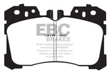 EBC 07+ Lexus LS460 4.6 Redstuff Front Brake Pads