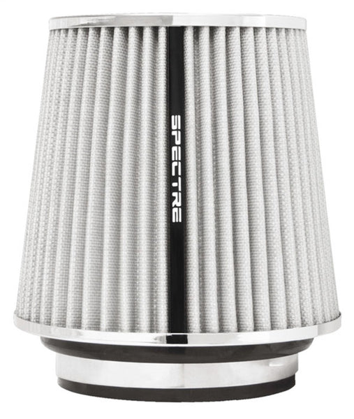Spectre Adjustable Conical Air Filter 5-1/2in. Tall (Fits 3in. / 3-1/2in. / 4in. Tubes) - White