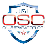 J&L 16-22 Toyota Tacoma 3.5L Driver Side Oil Separator 3.0 - Clear Anodized