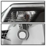 xTune Toyota Tacoma 12-15 Headlights - Light Bar DRL - Black PRO-JH-TTA12-LBDRL-BK