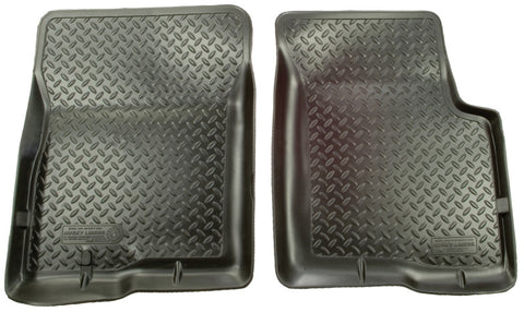 Husky Liners 01-04 Toyota Tacoma Double Cab Classic Style Black Floor Liners