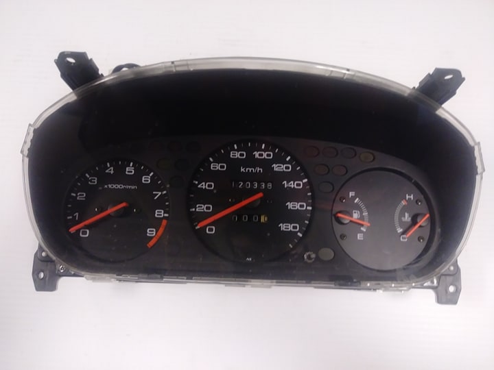 JDM 96-00 Honda Civic EK4 SiR OEM Gauge Cluster MT 180KM/H EK