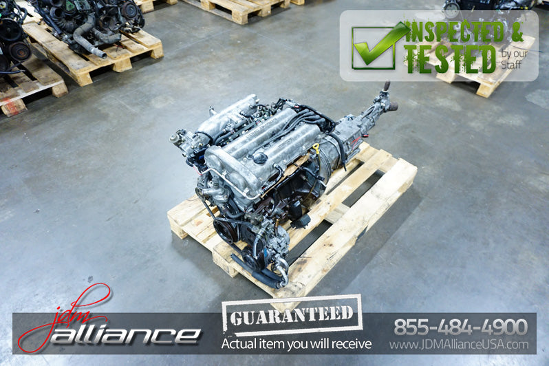 JDM 90-97 Mazda Miata MX-5 B6 1.6L DOHC Engine 5 Speed Manual Transmission