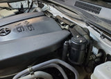J&L 16-22 Toyota Tacoma 3.5L Driver Side Oil Separator 3.0 - Black Anodized