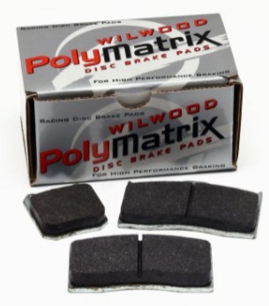 Wilwood PolyMatrix Pad Set - 6812 E DLS DLS Floater DPS 3 Hole