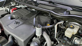 J&L 2022+ Toyota Tundra 3.5L Turbo Oil Separator 3.0 Driver Side - Clear Anodized